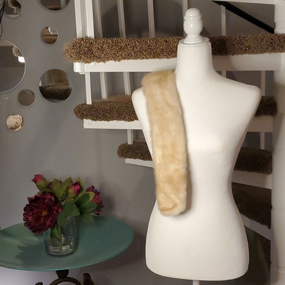 🤎HP x 2🤎 Vintage Mink Collar - Picture 2 of 8
